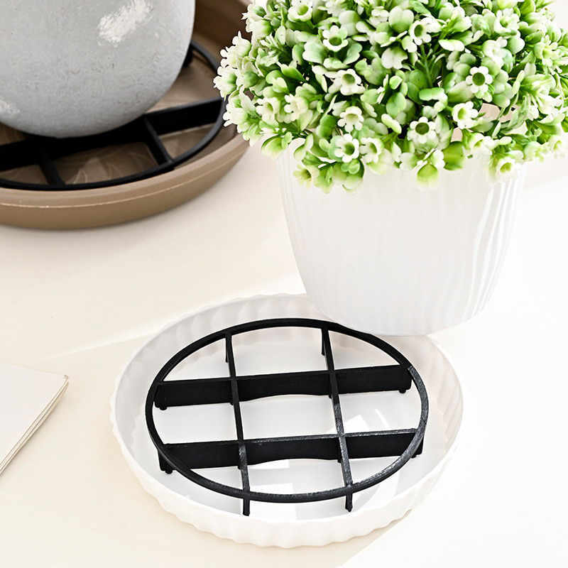 10Pcs Flower Pot Tray Anti Rot - Drip Tray Saucer 评论和价格