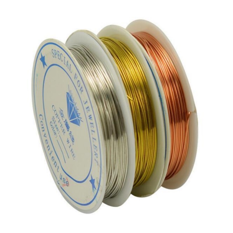 1 Roll 0.2/0.3/0.4/ 0.5/ 0.6/0 - Copper Wire Roll 评论和价格