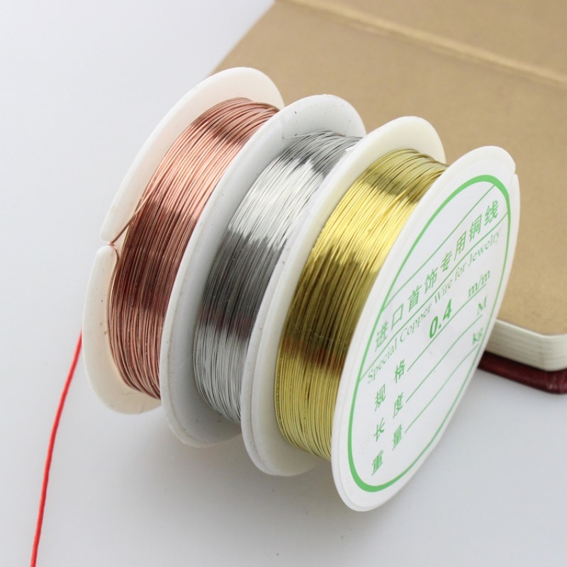 1 Roll 0.2/0.3/0.4/ 0.5/ 0.6/0 - Copper Wire Roll 评论和价格