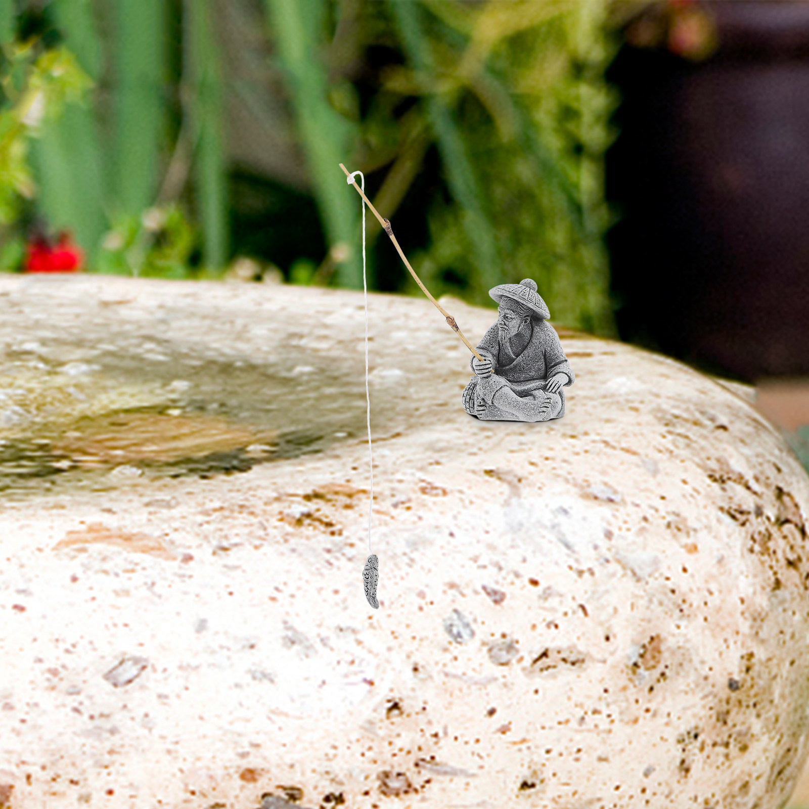 Lifelike Sandstone Fisherman S - Bonsai Garden Landscape Design 评论和价格