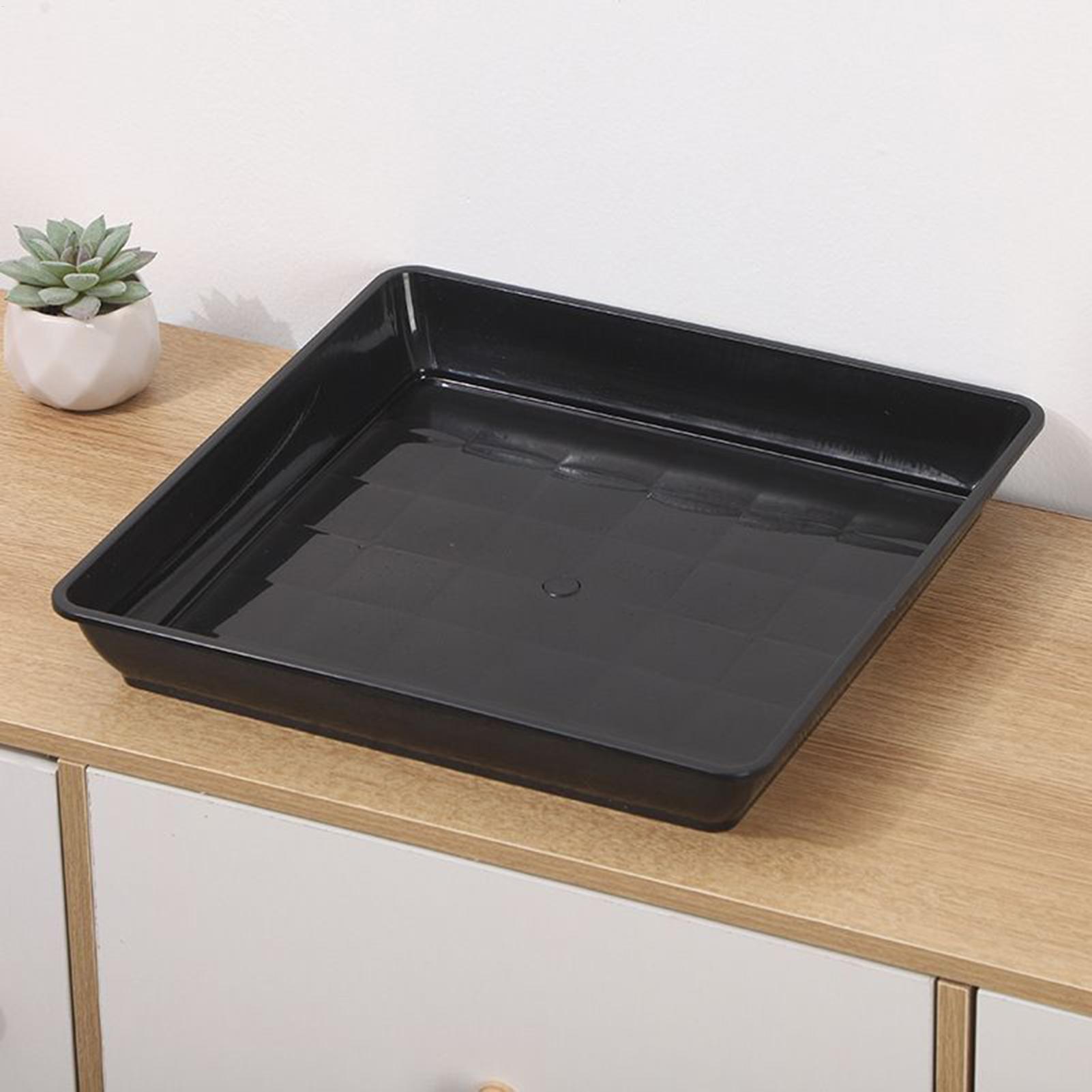 Flower Pot Trays 2Pcs/set Gard - Drip Tray Saucer 评论和价格
