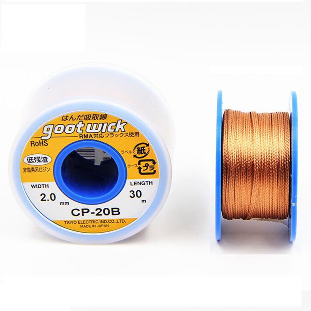 Japan Original Goot Wick 30/20 - Copper Wire Roll 评论和价格