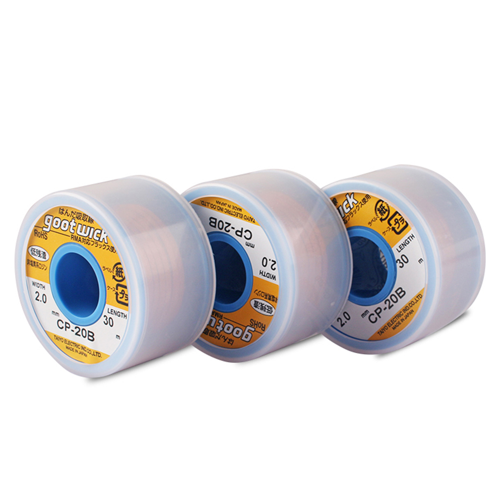Japan Original Goot Wick 30/20 - Copper Wire Roll 评论和价格